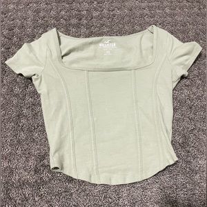 hollister baby tee